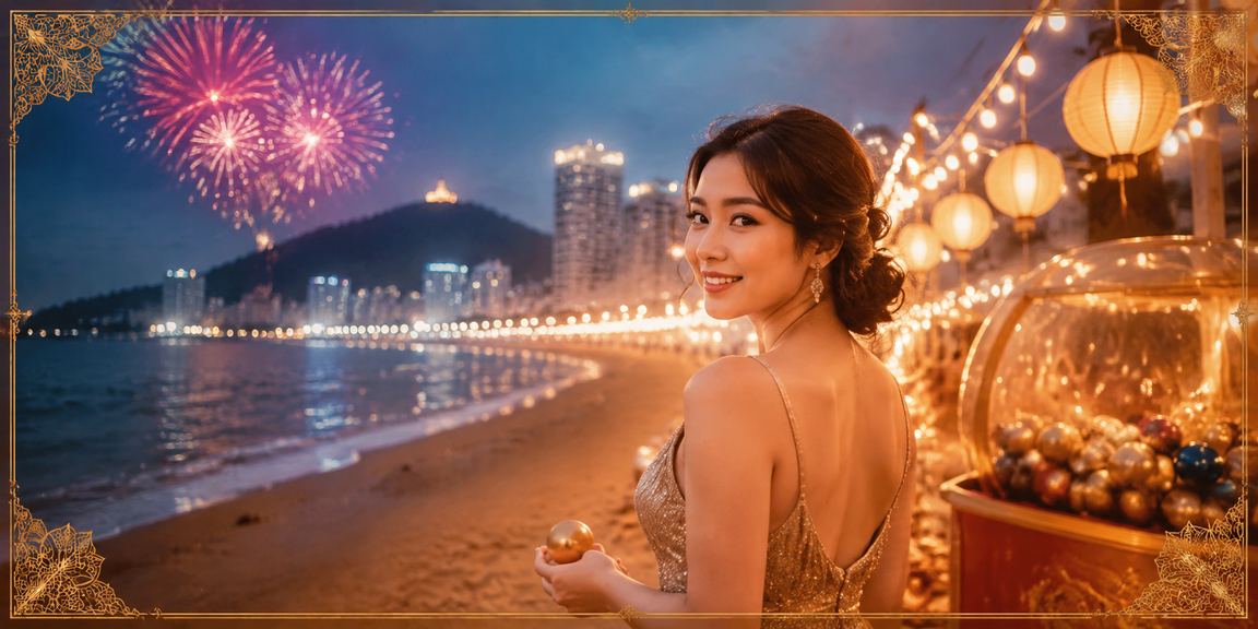 Người dùng tại Vũng Tàu thư giãn bên bãi biển và tham gia giải trí trực tuyến trên điện thoại